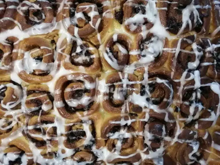 Finished Rolls with icing