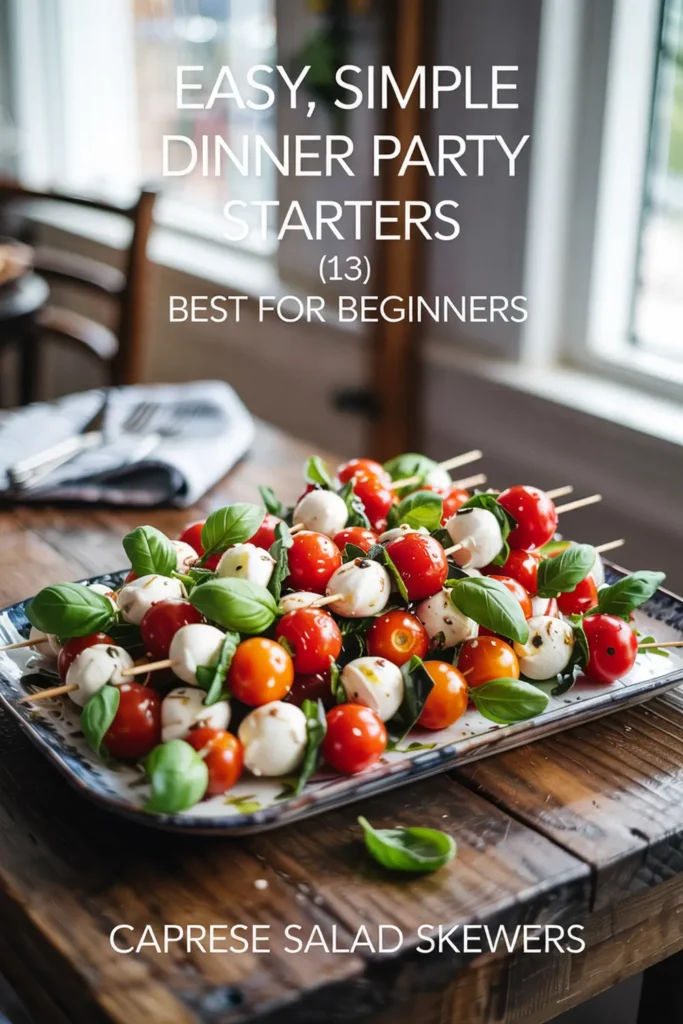 Caprese Salad Skewers