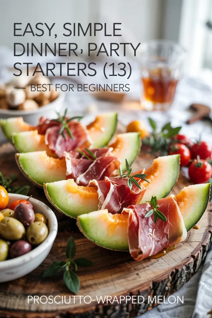 Prosciutto-Wrapped Melon
