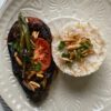 Microwave Baked Eggplant