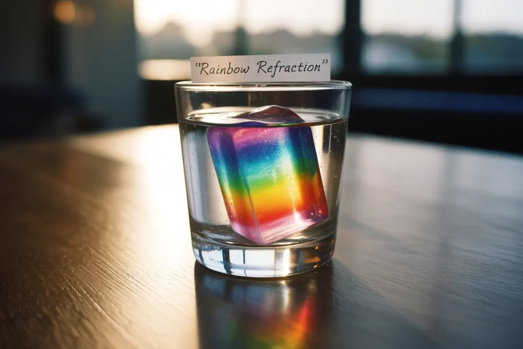 Layered Rainbow Ice Cubes: The 3-Step Method