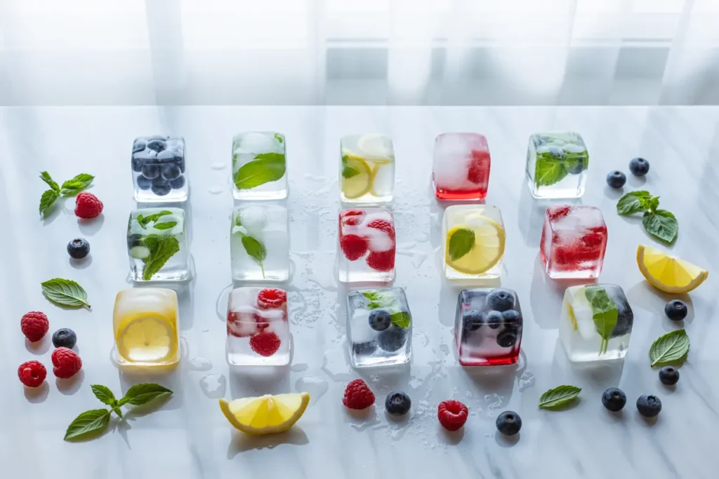 Berry & Herb Ice Cube Combos That Will Blow Your Mind