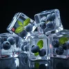 Crystal Clear Ice Cubes with fruits in them
