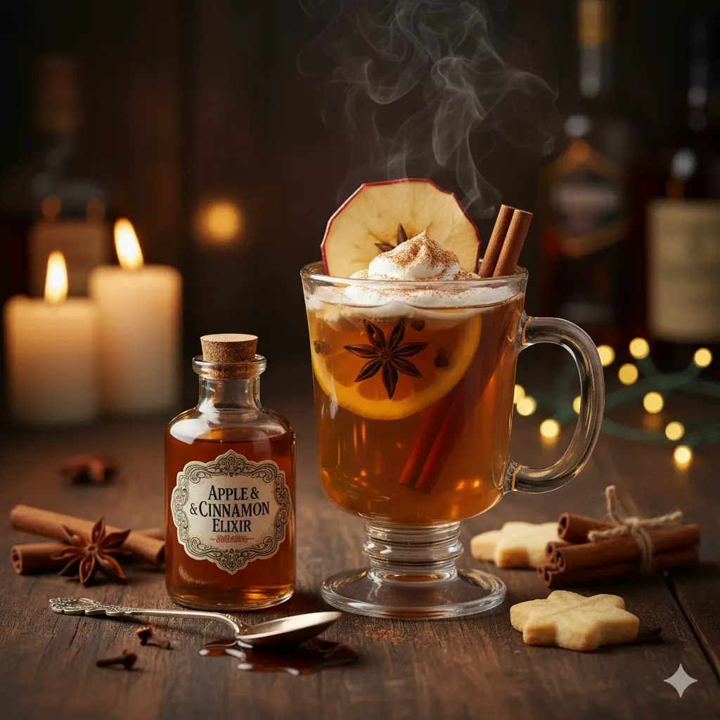 the essence of winter with its apple and cinnamon flavors