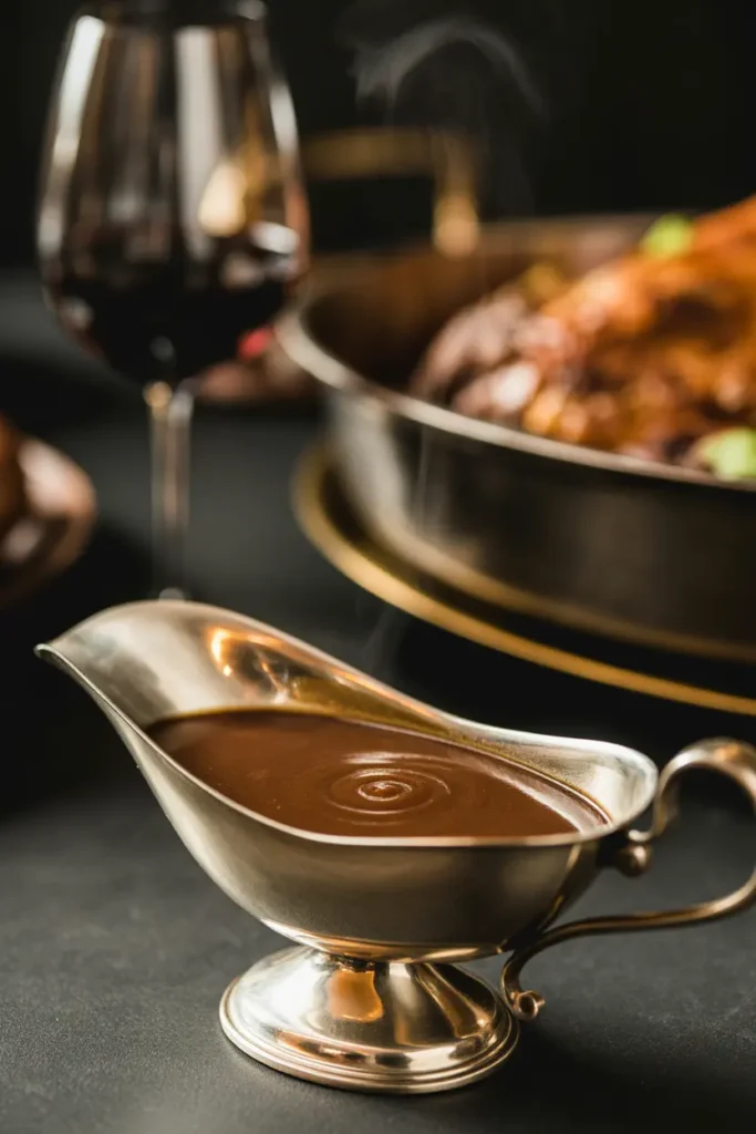 Wine-Enhanced Gravy