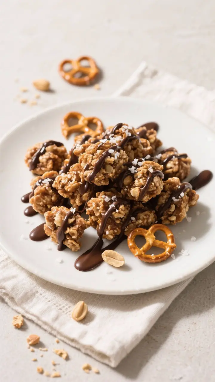 Final dish presentation: Restaurant-quality platter of finished Simply Terrifics arranged in a loose