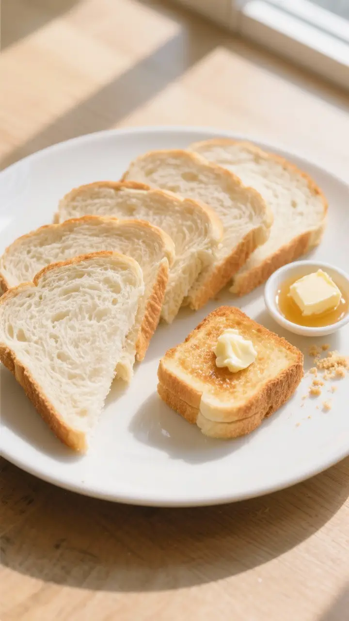 Final dish presentation: Top-down, restaurant-quality slice scene—several even slices of the white