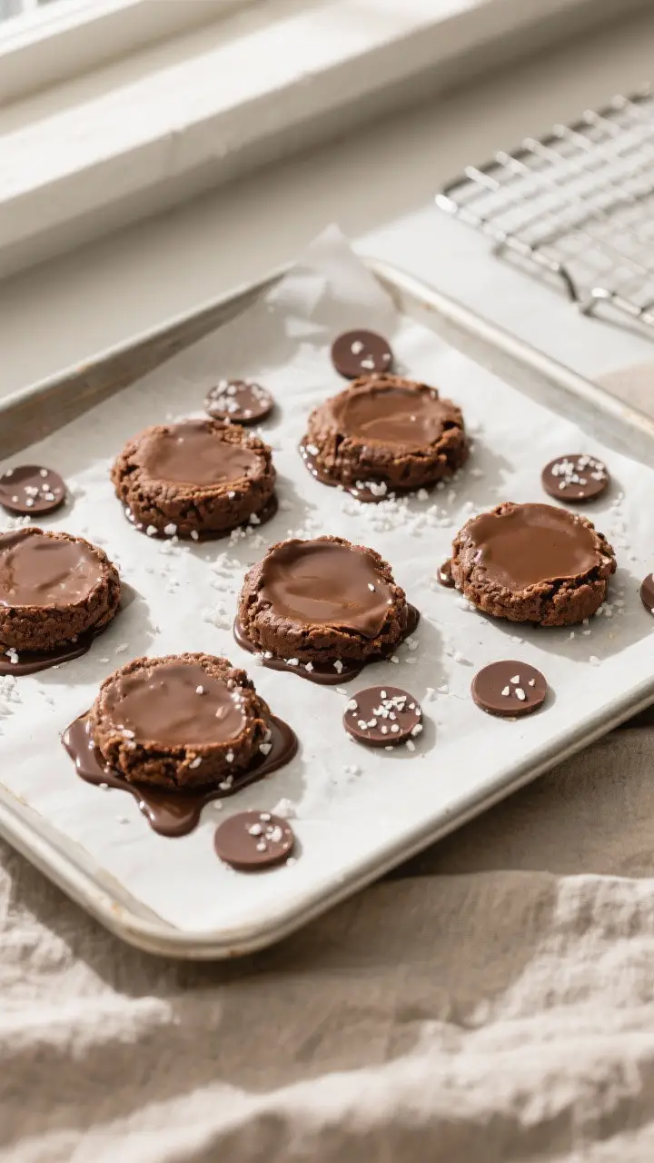 5 oz each) on a parchment-lined baking sheet right out of the oven, centers just set, edges bronzed;