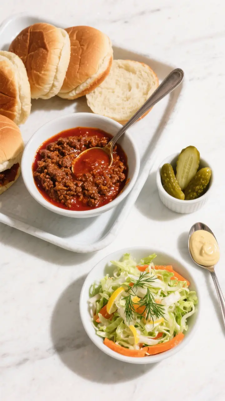 Overhead, tasty top view for variety: Top-down shot of a casual serve-yourself setup—open toasted