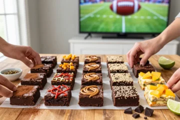 Next-Level 10 Game Day Brownies and Bars with Global Flavor Twists