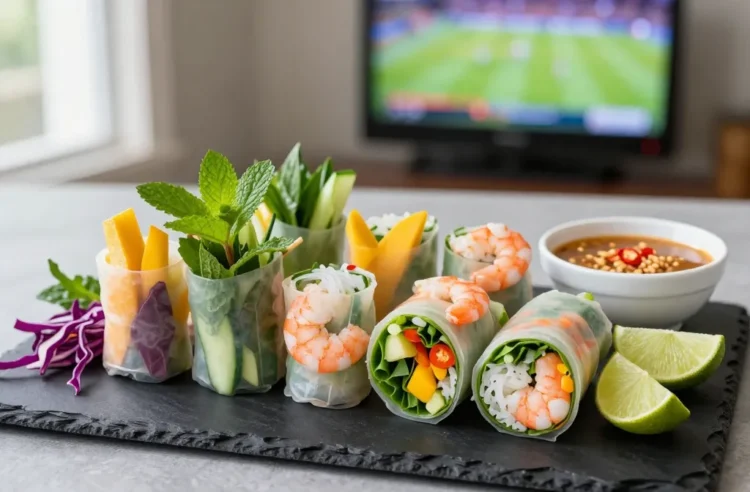Crave-Worthy 5 Vietnamese Spring Roll Fillings for a Lighter Game Day
