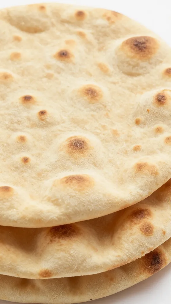 arayes interior texture macro, crisp pita and meat juices