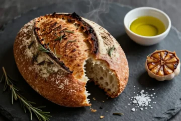 Rosemary & Roasted Garlic Artisan Bread That Wins Dinner