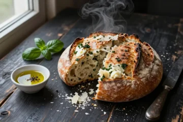 Viral Rustic Italian Herb and Cheese Bread Recipe