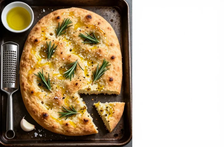 Easy Homemade Garlic Parmesan Focaccia Bread That Wows