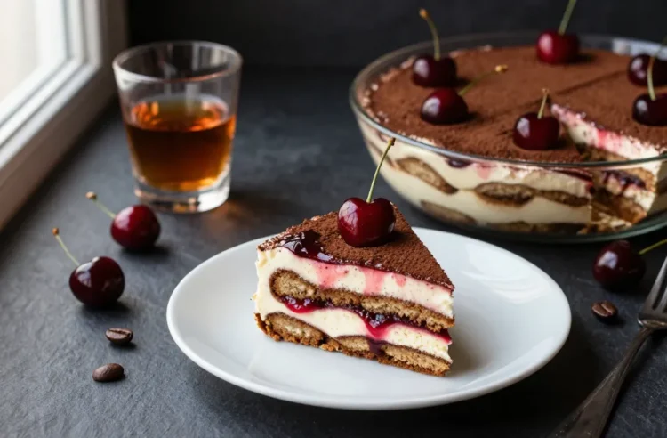 Cherry Amaretto Tiramisu That Tastes Like Date Night