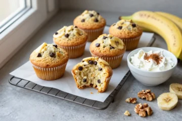 Protein-Packed Cottage Cheese Banana Muffins Bliss