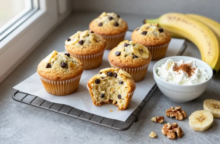 Protein-Packed Cottage Cheese Banana Muffins Bliss