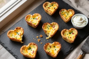 Mini Quiche Hearts That Vanish in Two Bites