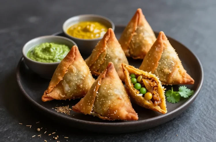 Chicken Samosa That Shatter and Juicy Inside