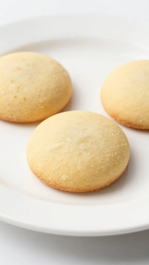 vanilla-coconut no-bake cookie on white ceramic plate