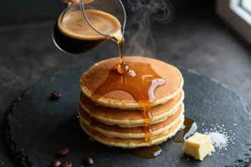Wake Up Your Stack: Espresso Maple Syrup | Brunch Pancake Caffeine Kick