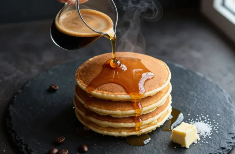 Wake Up Your Stack: Espresso Maple Syrup | Brunch Pancake Caffeine Kick