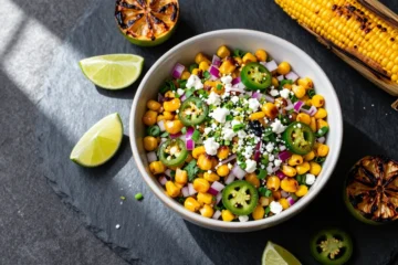 Irresistible Charred Corn & Lime Salsa | Summer Elote Vibes