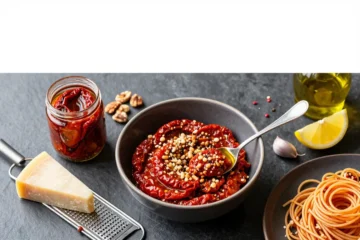 Irresistible Sun-Dried Tomato Pesto | 5-Minute Pantry Wonder