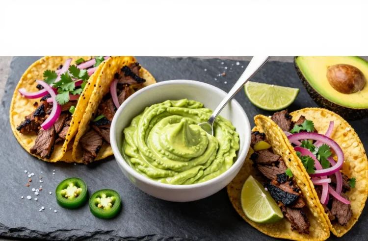 Avocado Lime Crema | 60-Second Taco Upgrade Magic