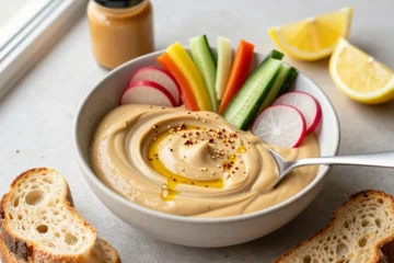 Tahini Miso Swirl | Vegan Cream in 3 Minutes That Slaps