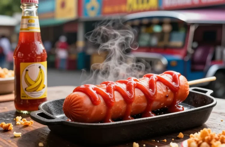 Viral Street Bite Filipino Banana Ketchup | Hotdog Legend in 7 Minutes
