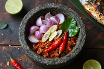 Wake Up Your Taste Buds: Balinese Sambal Matah | Raw Shallot Lemongrass Relish