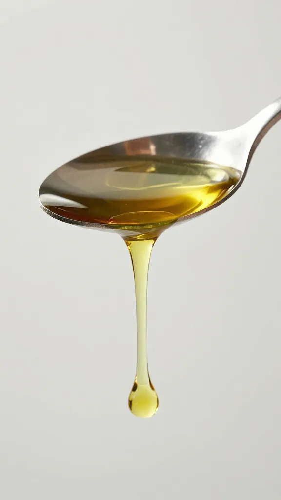 single spoonful of ginger scallion oil, dripping