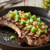Viral Green Tomato Relish Bbq | Southern Tang on Pork Chops