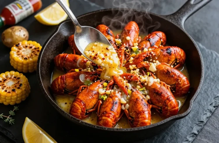 Irresistible Cajun Crawfish Butter | Seafood Boil Grill Drizzle