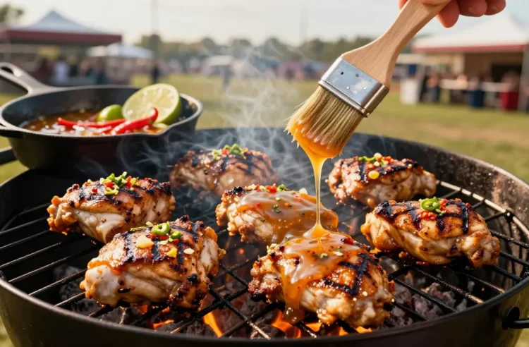 Game-Day Juicy: Chili Lime Beer Mop | Tailgate Chicken Bath