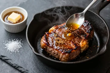 Dinner Hero Brown Sugar Mustard Glaze | Ham Steak 6-Minute Miracle
