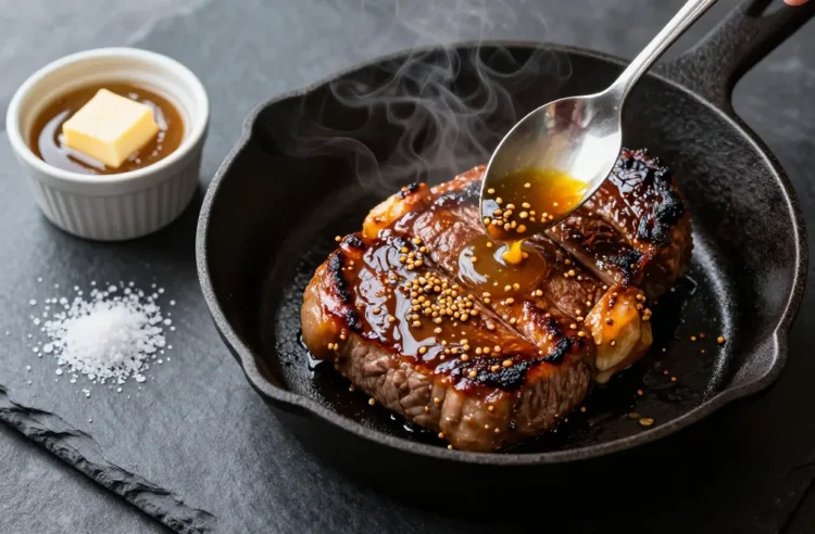 Dinner Hero Brown Sugar Mustard Glaze | Ham Steak 6-Minute Miracle