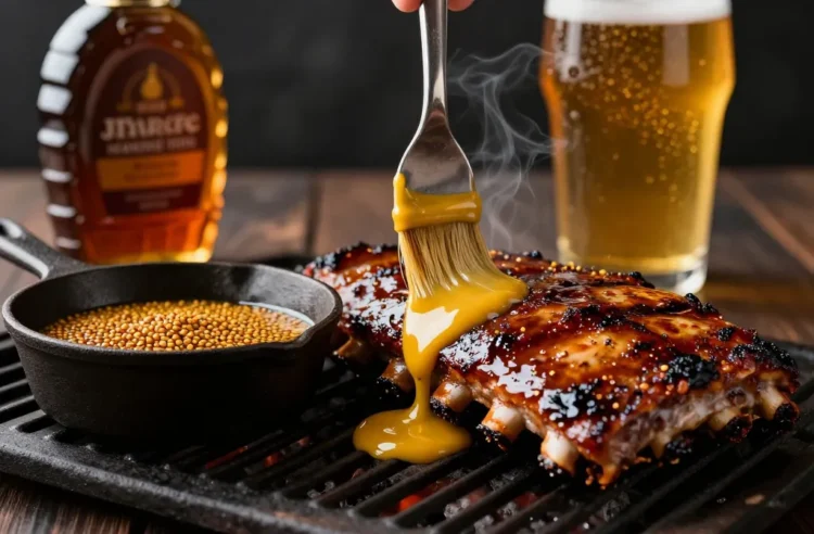 Grill Gold Maple Mustard Beer Sauce | Canadian Bbq Fusion