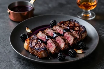Viral Blackberry Bourbon Reduction | Steakhouse Finish Secrets