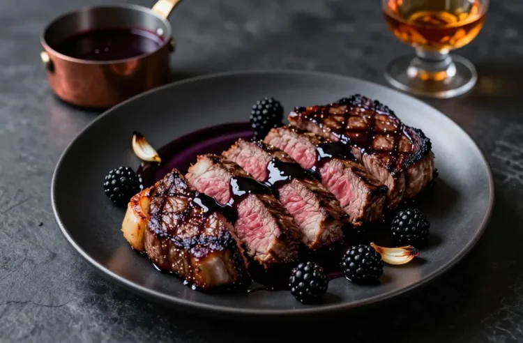 Viral Blackberry Bourbon Reduction | Steakhouse Finish Secrets