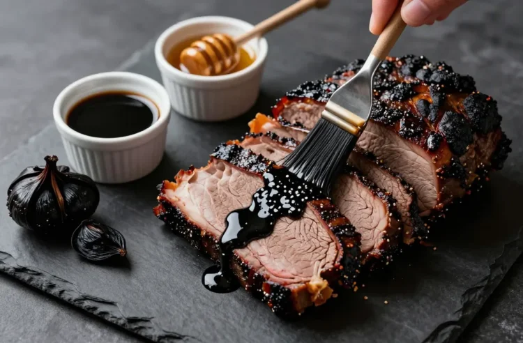 Viral Glaze Hack Black Garlic & Soy Reduction | Umami Brisket Boost