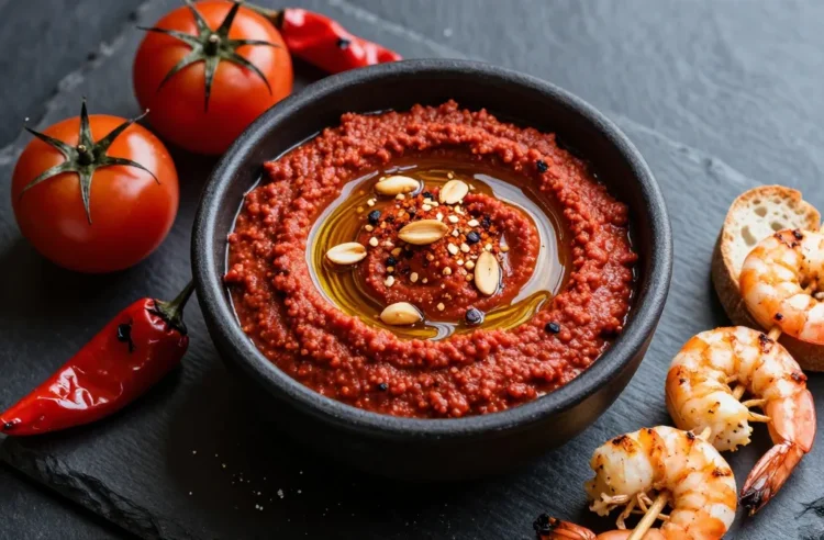 Crave-Worthy Spanish Romesco Grill | Smoky Tomato Nut Sauce