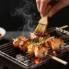 Crispy Weeknight Win Japanese Miso Ginger Yakitori | 7-Minute Skewer Brush