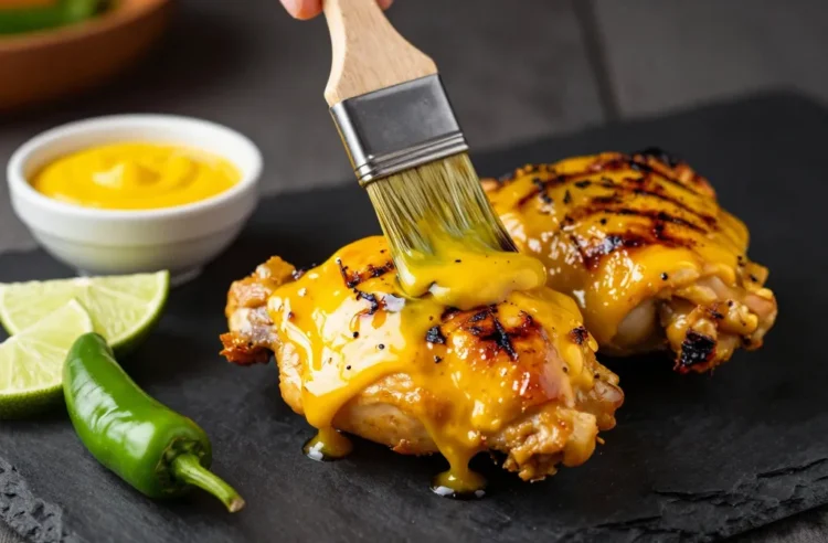 Peruvian Aji Amarillo Bbq | Bright Yellow Bird Glaze Magic