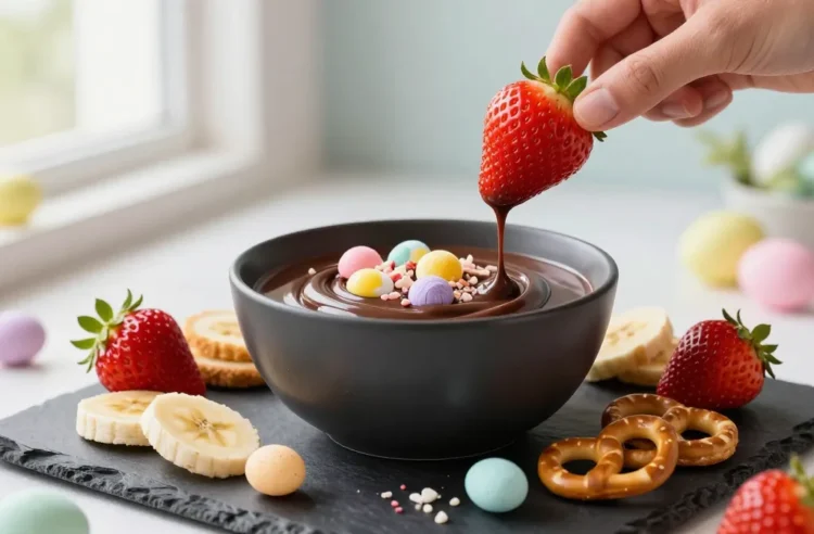 Viral Mini-Egg Chocolate Fondue | Dessert Dip That Steals the Hunt