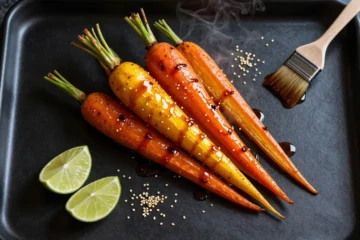 Addictively Sticky Maple-Sriracha Carrot Glaze | Roasted Side-Dish Upgrade