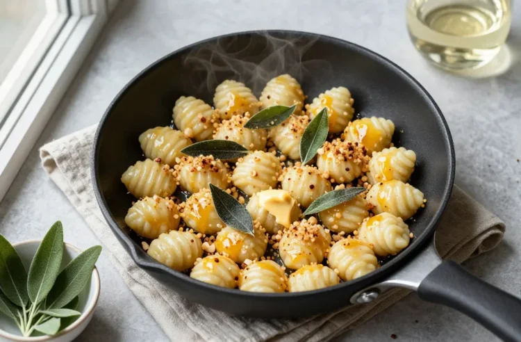 Crave-Worthy Burnt-Butter Sage Crumble | 8-Minute Easter Gnocchi Sauce