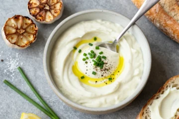 Crave-Worthy Roasted Garlic & Chive Aioli | 5-Minute Sandwich Spread